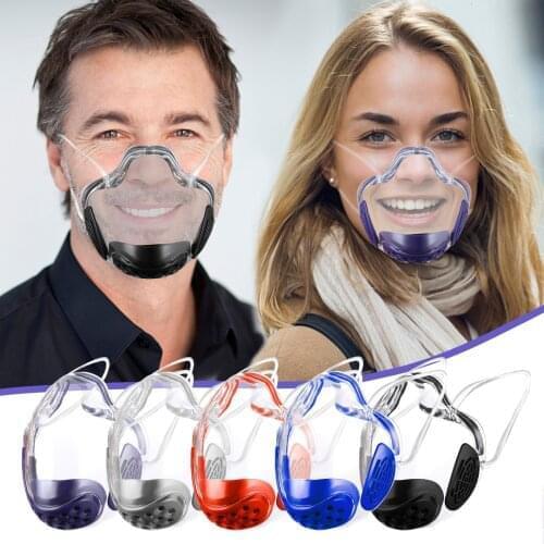 A RADICAL ALTERNATIVES TRANSPARENT SHIELD AND RESPIRATOR Transparent mask Fabric Mask For Face Face Shield Fashion