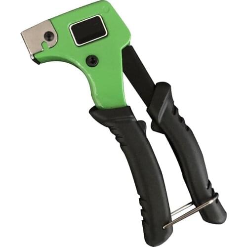 Hand Riveter Gun 20cm Manual Rivet Gun High-quality High-hardness Alloy Steel Woodworking Rivet Gun Labor-saving Nail Tools