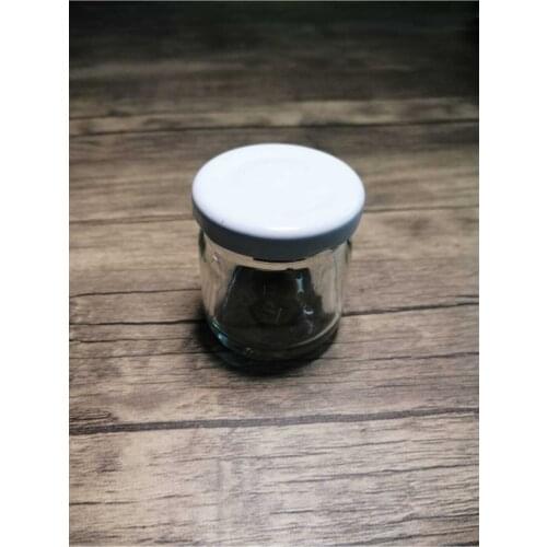 DekorAnka40cc Jar With White Lid Tiny Jar 3 Pcs wedding bride mariage хна henna