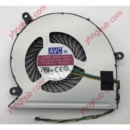 AVC BAAA1115R2U M900 M910 0XD814 00KT179 01EF970 DC 12V 1.0A Server Laptop Cooling Fan