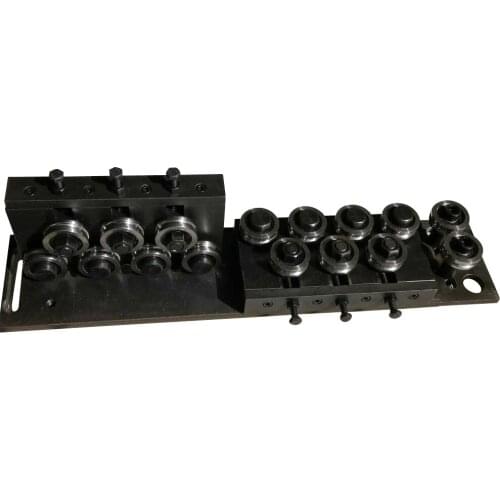 0.25‘ tube Straightener with 14 Rollers for mental pipe Match for cutting machine U grrove