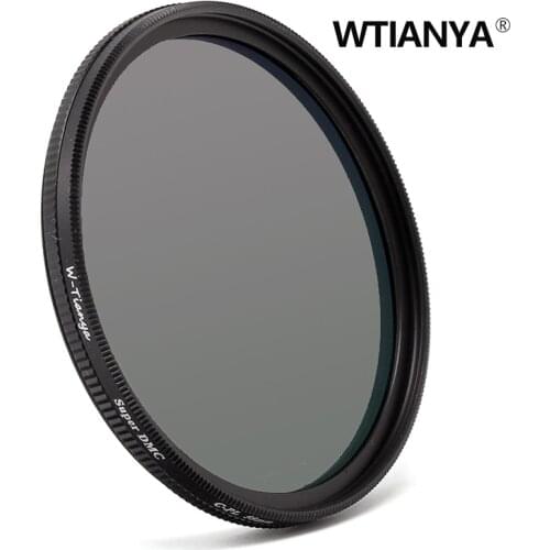 WTIANYA 62mm SLIM Circular Polarizer / Polarizing Multicoated MC CPL Filter for 62 mm Digital SLR Camera Lens