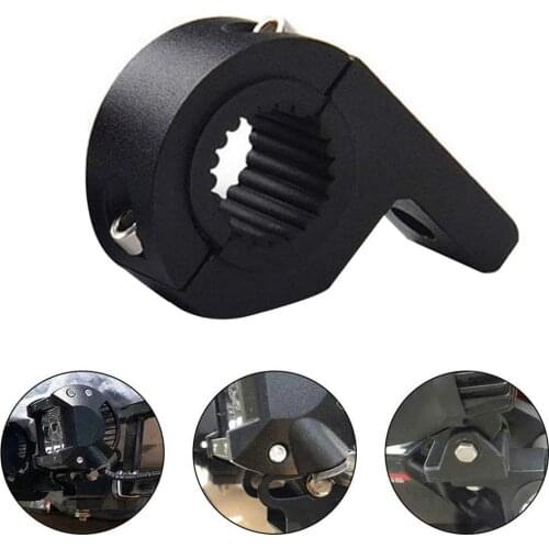 1set Motorbike LED Light Bar Clamps Brackets Tube Clamp Mount Kit For Motorcycle Fog Light Mount Motorbike Accessories
