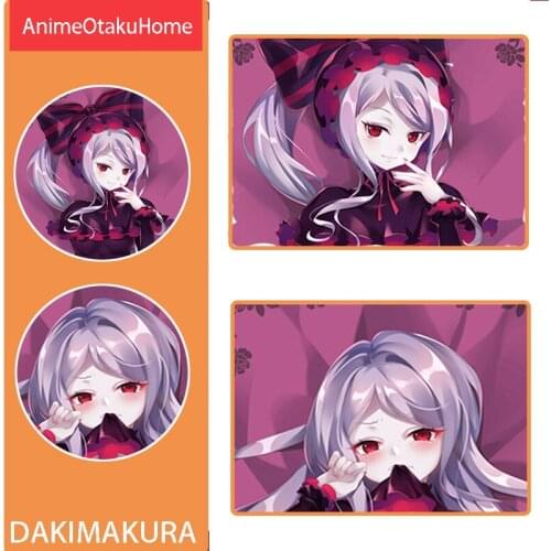 Anime Overlord Shalltear Bloodfallen Throw Pillow Cover Hugging Body Pillowcase Otaku Bedding Decoration Dakimakura Pillow Case