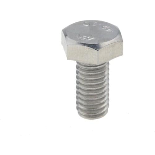 1pc M8 M8x25mm M8x40mm M10x50mm A2-70 304 Stainless Steel Metric Thread DIN933 External Outside Hex Hexagon Head Cap Screw Bolt