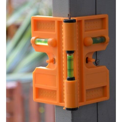 Christmas Gift KACY 1PC 340 Degrees Foldable postrite plastic Spirit Level Measuring Instrument with Magnet