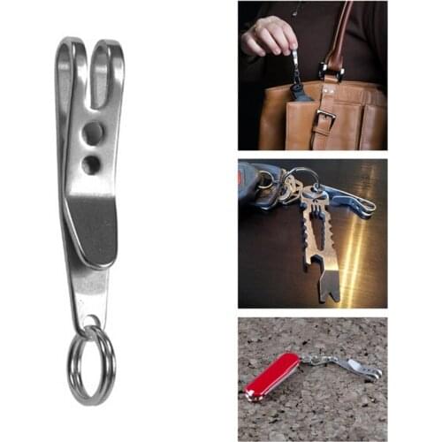 1 x EDC Bag Suspension Clip Keychain Clip Tool Carabiner Outdoor Quicklink Tools