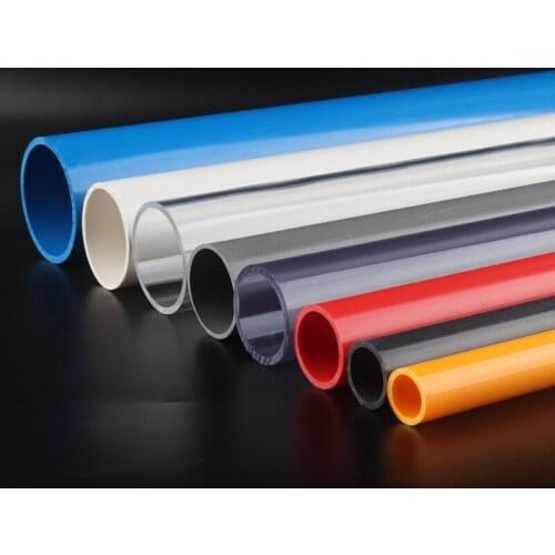 2Pcs Out Diameter 20~110mm UPVC Pipe Aquarium Fish Tank Water Supply PVC Tube Garden Irrigation Watering Fittings 50CM Length