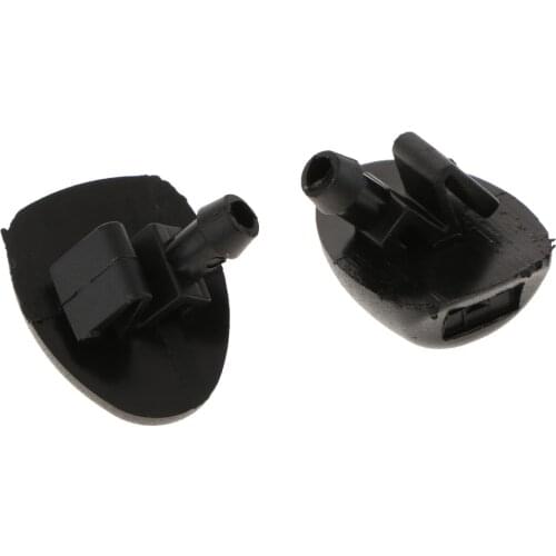 2x Car Window Windshield Washer Sprayer Nozzle Accessory For Peugeot 206 407
