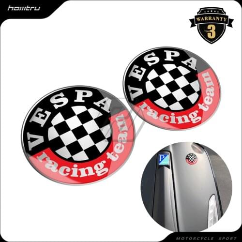 3D Motorcycle Scooter Sticker Case for Piaggio Vespa Racing Team GTS GTV Sprint PX 50 125 150 200 300 Decals