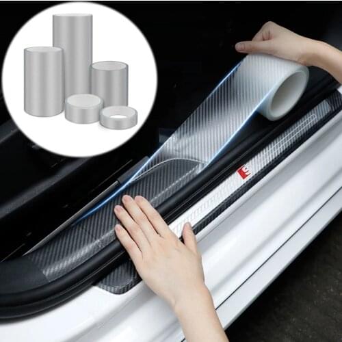 5/3M Car Door Protector Stickers Strip Bumper Protector Car Anti-Collision Tape Door Edge Guard Plate Car Styling Accessories
