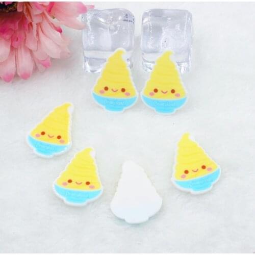 50pcs/lot DIY resin cabochons accessories planar resin cake DIY resin cabochons accessories