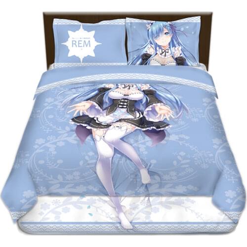 Anime Dakimakura Printing Duvet Cover Bedding Quilt Set Flannel Twill bedSheets Pillowcase