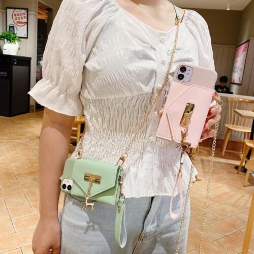 Neck Strap TPU Wallet Case For Huawei Mate 9 10 20 30 P10 Plus P20 P30 P40 Lite E Honor 10 20 30 Pro Lite Crossbody Lanyard Capa