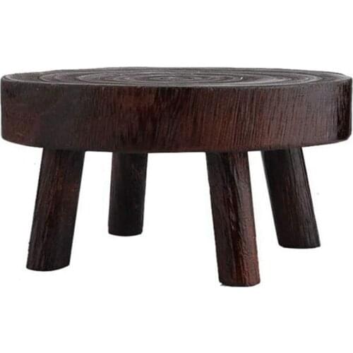 Wooden Plant Stand Flower Pot Stand Potted Plant Stand Indoor and Outdoor Bonsai Display Stand Modern Home Decoration