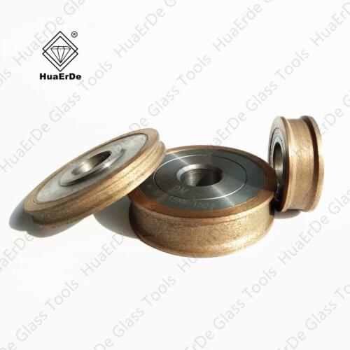 HuaErDe Alien machine bilateral diamond grinding wheel straight edge eight-character edge glass stone grinding edge.D37/50/80mm