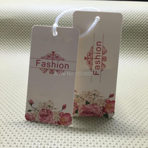 Customize clothing paper hang tag/garment tag/clothing printed label/high-quality cardboard printed hang tags/exquisite printin