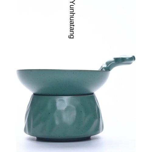 Handmade Stoneware Tea Set Tea Strainer Tea Filter Ceramic Tea Leaf Filter Group Tea Set Accessories Tea Filter tea strainer