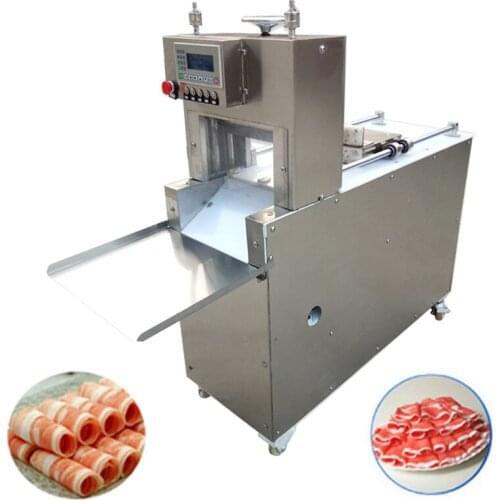 Commercial meat slicer stainless steel sliced meat shredded dicing machine electric multi-function cutting machine
