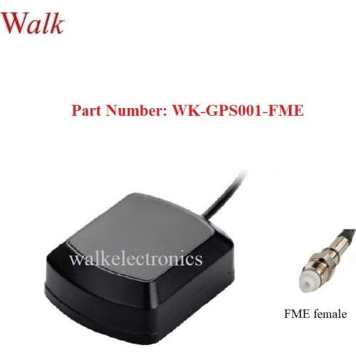 Fme female high gain waterproof outdoor use magnetic or adhesive mount active gps car antenna