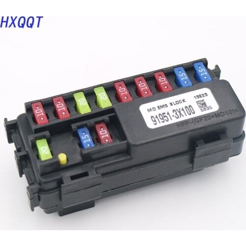 Box assyeng module system FOR Hyundai Elantra 2014-2016 OEM 919513X100 Small Engine Fuse Box