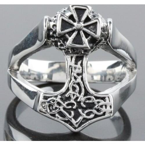 Punk Rock Stainless Steel Rings For Men Hip Hop Rings Men Jewelry Fashion Gift