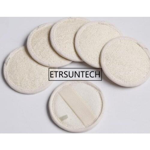 Natural Loofah Exfoliating Remover Face Cleaning Towel Body Bath Cleaning Brush Easy Wash Face Towel F1684