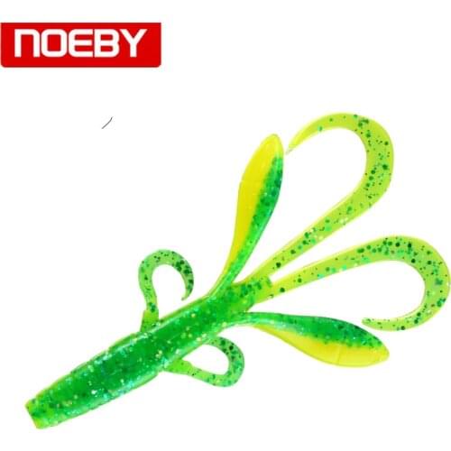 NOEBY 9cm Lizard Shape Worm Lure Fishing Tackle Artificial Silicone Baits All for Fishing S3122