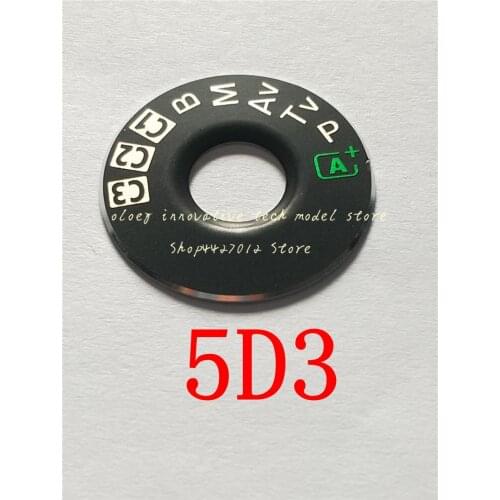 NEW Top cover button mode dial For Canon EOS 5D3 5D Mark III Camera Repair parts