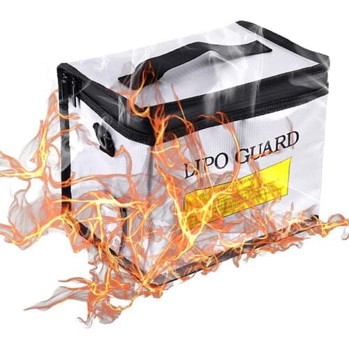 Portable RC Lipo Battery Guard Storage Safe Bag Fireproof Explosionproof Handbag 215*145*165mm For RC Model