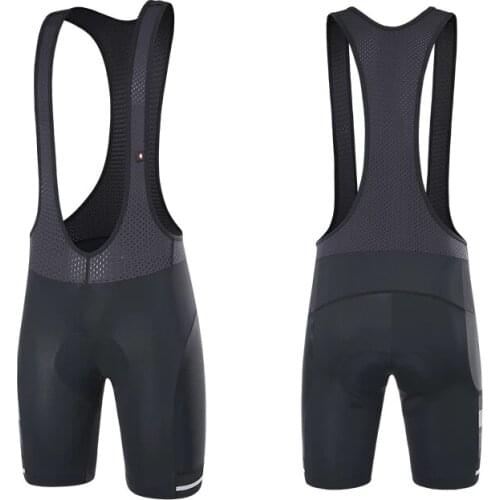 Santic Mens Cycling Bib Shorts Summer Italian Imported Sponge Cushion Bike MTB Bicycle Bib Shorts Coverall Asian Size WM0C05119