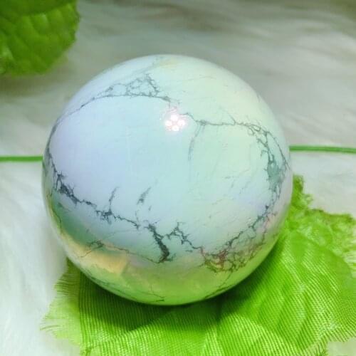 Aura howlite sphere 2373