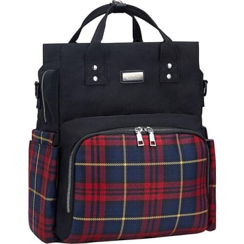 Mummy Bag breast feeding bag fashion Nordic Britishmultifunctional large capacity single shoulder straddl diaper bag