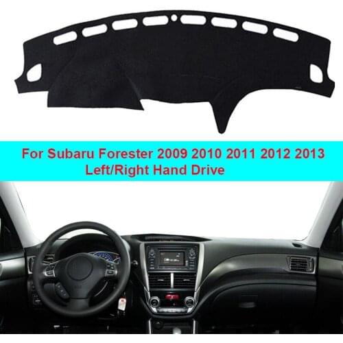 Car Inner Dashboard Cover Dash Mat Carpet Cushion For Subaru Forester 2009 2010 2011 2012 2013 Shade Dash Board Cover DashMat
