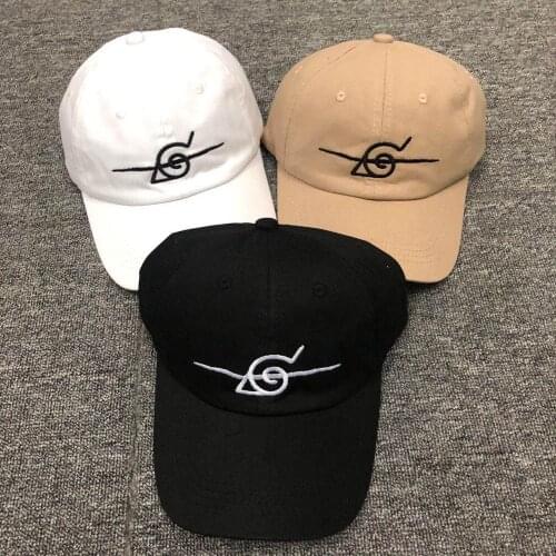 High Quality NARUTO Snapback Cap Cotton Baseball Cap For Men Women Hip Hop Dad Hat Bone Garros Dropshipping