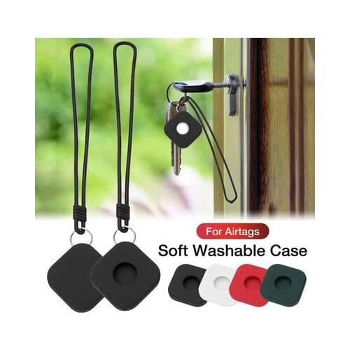 Locator protective shell Liquid silicone shell is suitable for Apple Airtag tracker protective cover anti-lost accessories