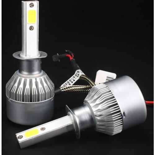 1 Pair Car Light Bulbs H11 LED H4 H7 HB3 H1 H3 H8 H9 880 9005 9006 H13 9004 9007 automotivo Headlights 12V Led car lights