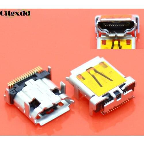 Cltgxdd 1pcs Micro Mini USB connector , 17 pin female USB jack socket charging port for Acer Iconia Tab A700 A701 A510