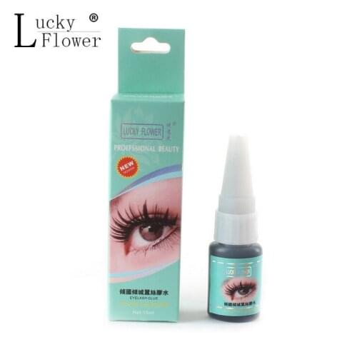 NEW 10PCS 15ml glue for eyelash slight stimulus,Low odor eyelash extension glue Strong dry quickly eyelash glue