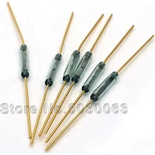 5pcs/lot 1.8*10MM normally open type MKA10110 imported from Russia reed magnetron magnetic induction switch