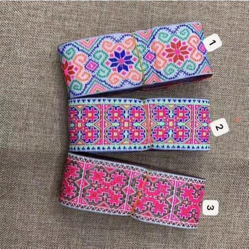 5cm nation style jacquard ribbon,XERY191203C