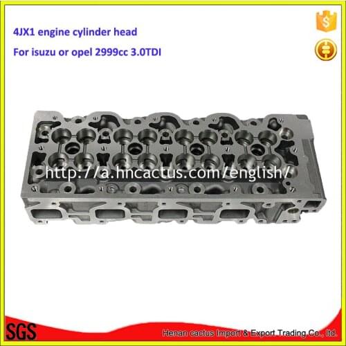 Engine parts 4JX1 Cylinder head 8-97245184-1 for opel Monterey 2999cc 3.0TDI 1998