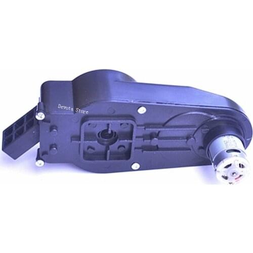 RS390 Childrens Motorcycle 6V 12V High Speed DC Separation Motor Modified Gearbox With Clutch Baby carriage Accessories