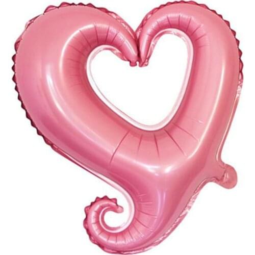 Wholesale 100pieces 18inch Foil Helium Balloons Anniversary Wedding Party Creative Heart Shape Balloon