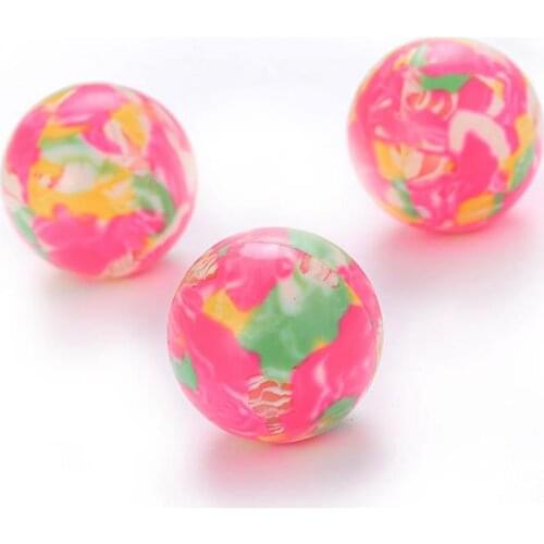 Interactive Cats Toys Ball Colorful Plastic Cat Ball With Built-In Bell Pet Kitten Training Exercise Toy Cat Teaser Toy Supplies