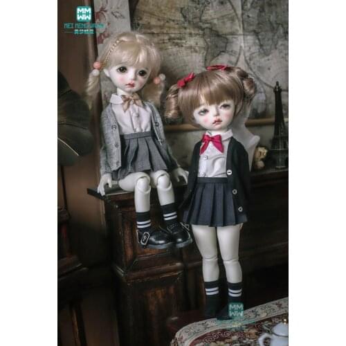 BJD doll clothes for 1/3 1/4 1/6 BJD doll fashion knit cardigan feel free to match
