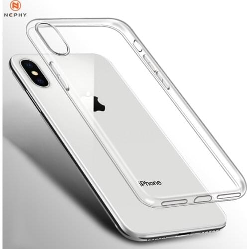 Clear Silicone Soft Case For iPhone XS Max XR X 12 11 pro 7 8 Plus 6 S 6S 5 5S 5SE 6Plus 7Plus 8Plus 12pro 12max TPU Back Cover