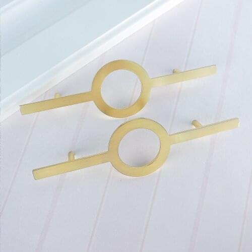 5" Zinc Alloy Drawer Handles Black Wardrobe Cabinet Door Handle Simple Closet Pulls Stylish Furniture Hardware Kitchen Fittings