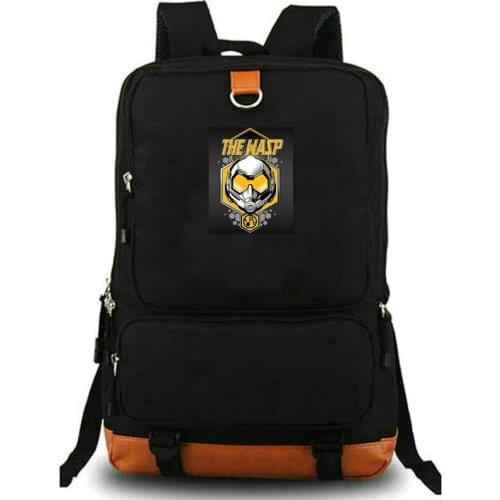Wasp backpack Janet van Dyne daypack Cool schoolbag Hero print rucksack Satchel school bag Laptop day pack