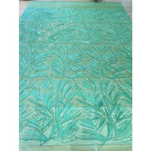 Special BZL-82805 Nigerian Lace Fabric with sequins African French Net Lace Fabric Tulle Mesh Fabric